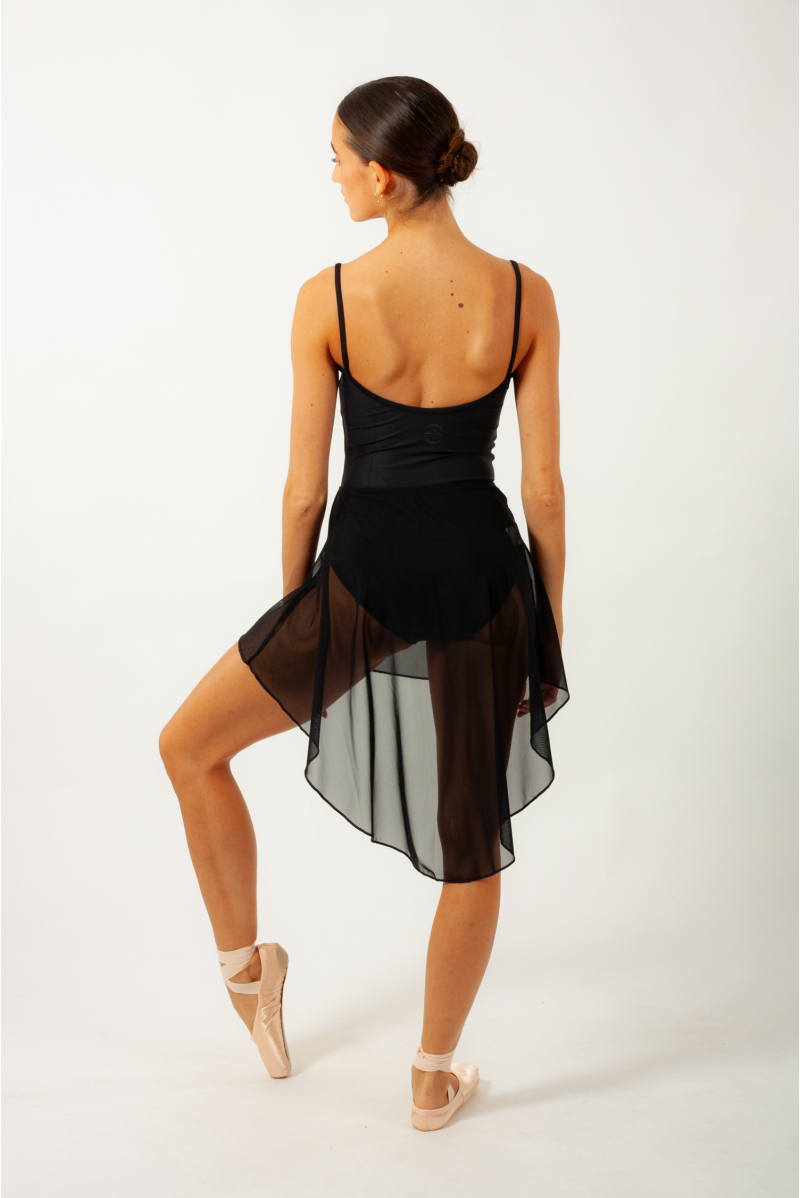 Jupe asymetrique noire Carmen Intermezzo Mademoiselle Danse