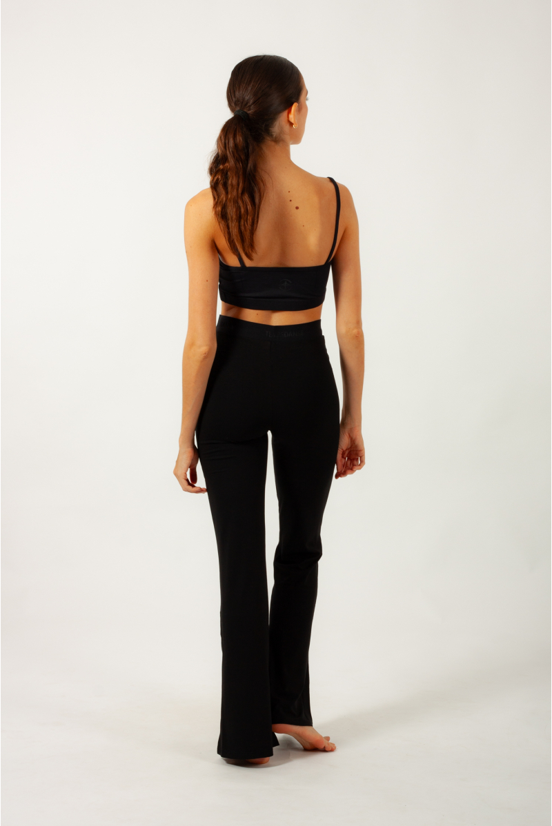 Pantalon Flare Temps Danse Ginger noir