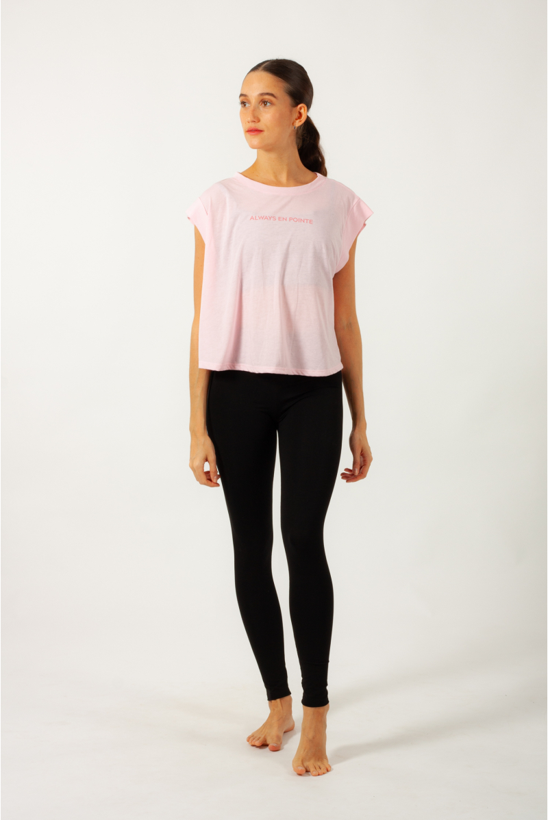 Tee-shirt crop top Always En Pointe Covet Dance