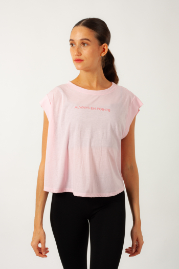 Tee-shirt crop top Always En Pointe Covet Dance