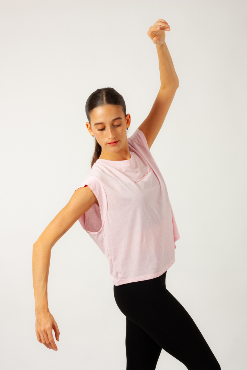 Tee-shirt crop top Always En Pointe Covet Dance