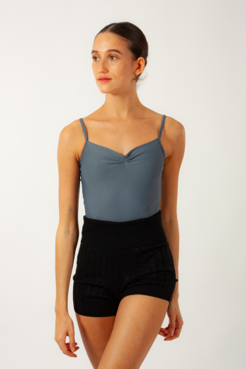 Short de chauffe Eira Bloch noir lurex