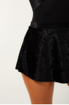 Velvet skirt Bloch Odilia black woman