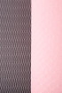 Tapis de yoga Repetto gris et rose A0092