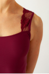 Wear Moi Amina Burgundy Leotard