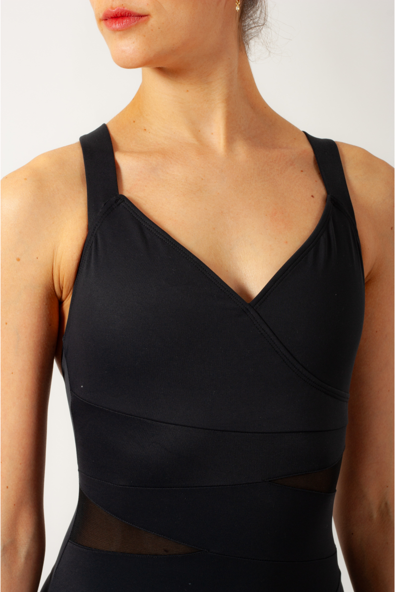 Gaynor Minden Fierce Black leotard