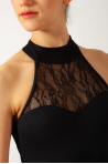 Bloch lacework black leotard L6040