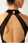 Bloch lacework black leotard L6040