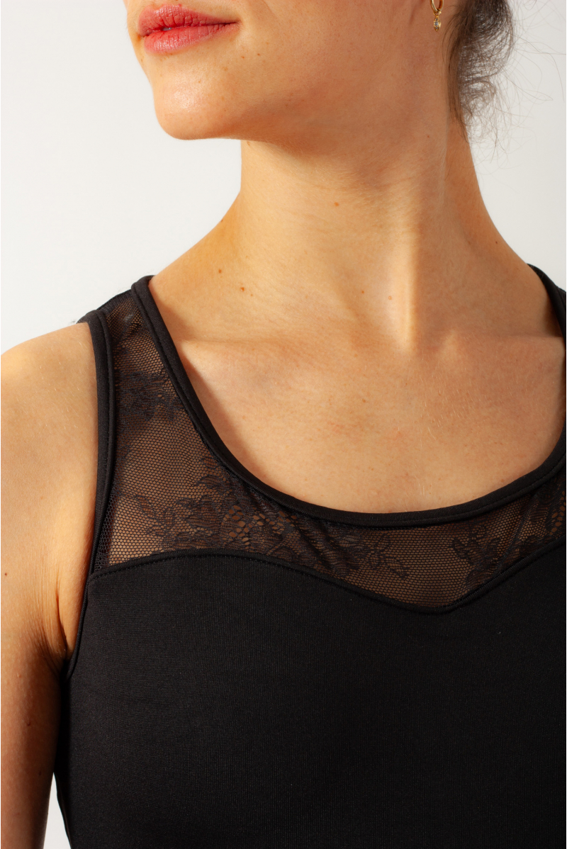Bloch lace women leotard L8845