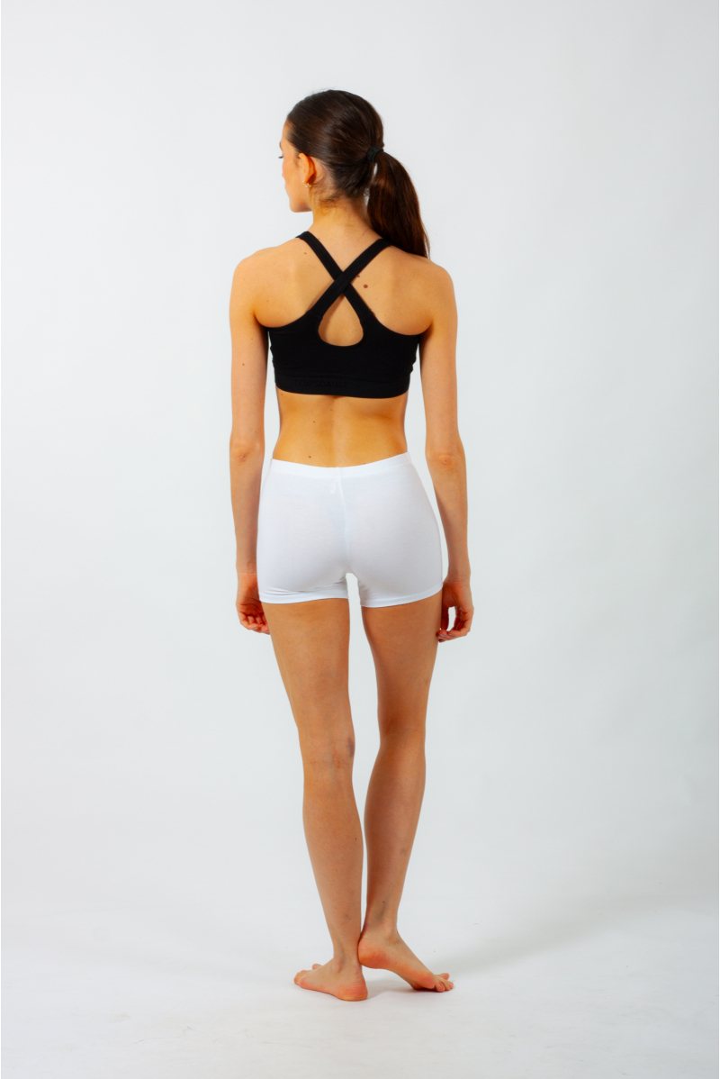 Temps Danse Visu white dance short