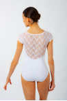 Intermezzo white Lace Leotard 31125