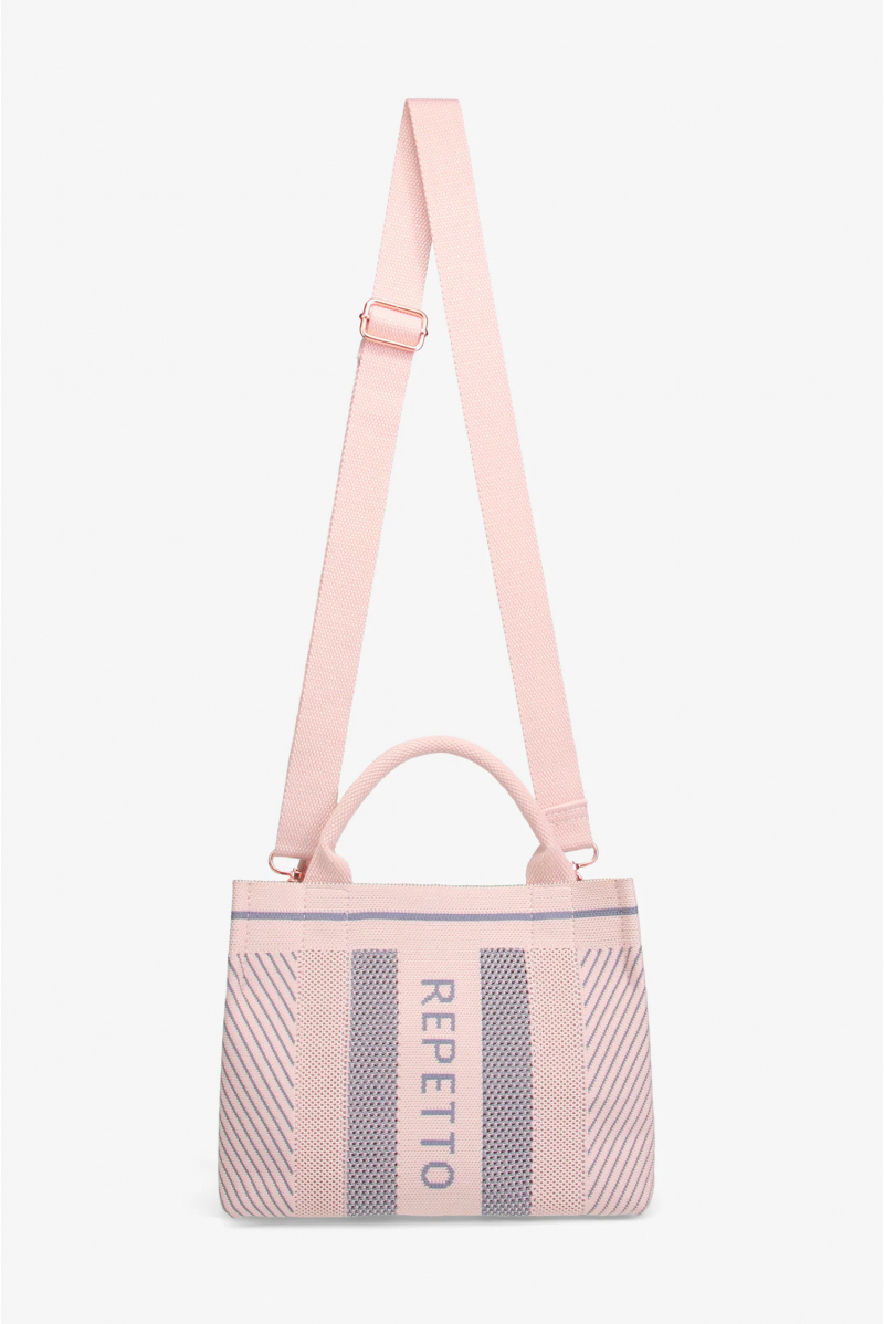 Sac petit cabas rose Repetto