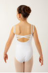 Leotard Wear Moi Mauve white