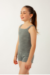 Combishort de chauffe Wear Moi Aloes grey enfant