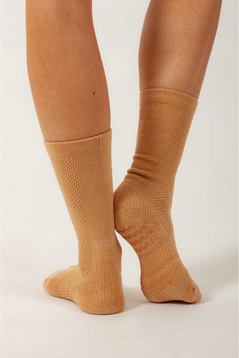 Chaussettes Bloch A1000 Sand et Chocolate