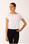 T-shirt court dos nu Z3362 Bloch blanc