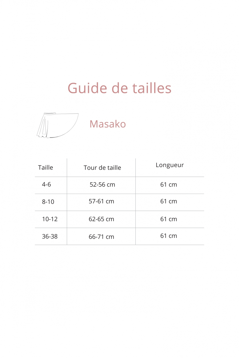 Jupe de caractère Masako Ballet Rosa femme