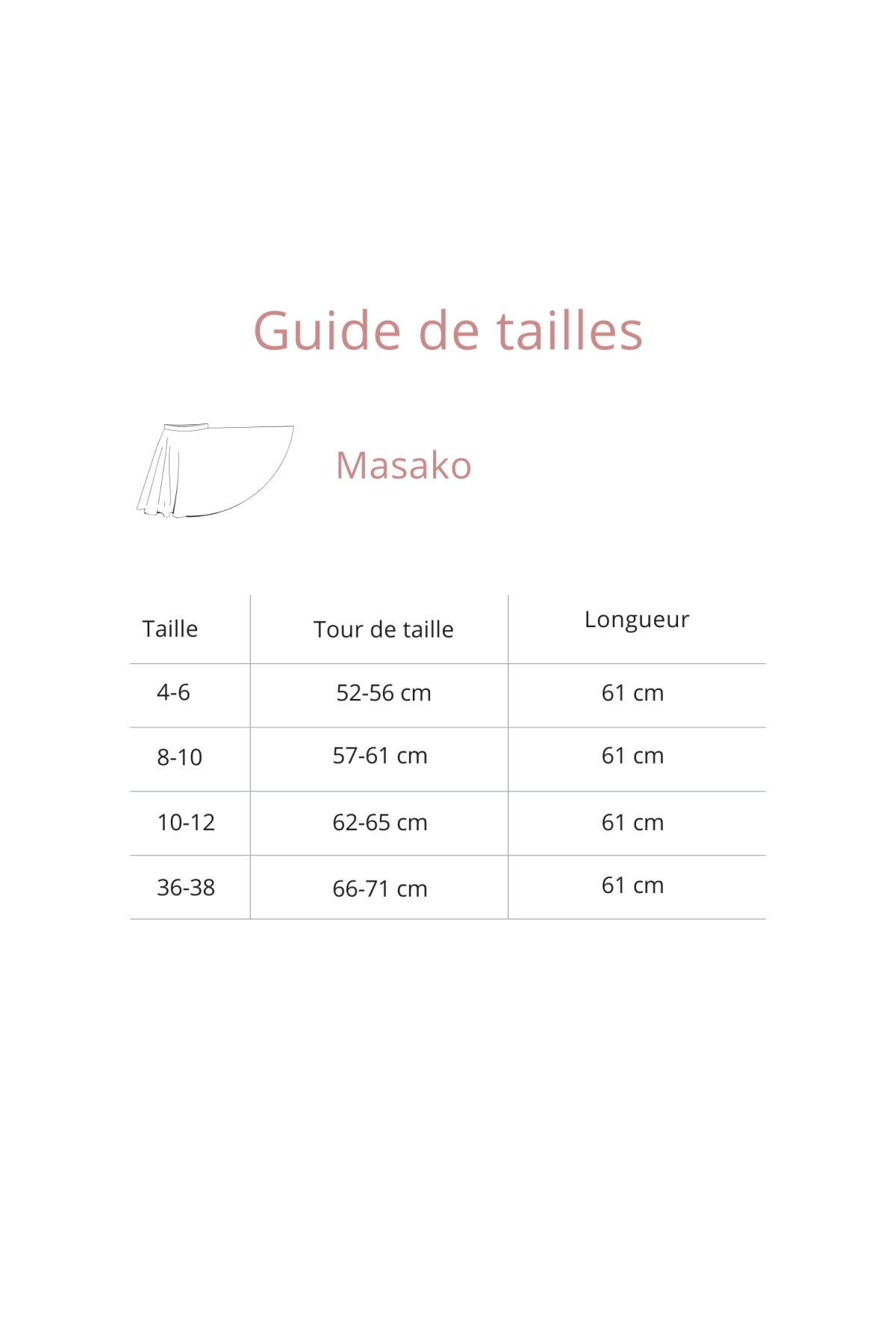 Skirt character Masako Ballet Rosa woman