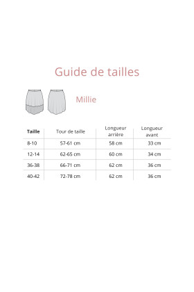 Jupette ceinture froncée Ballet Rosa Millie gris