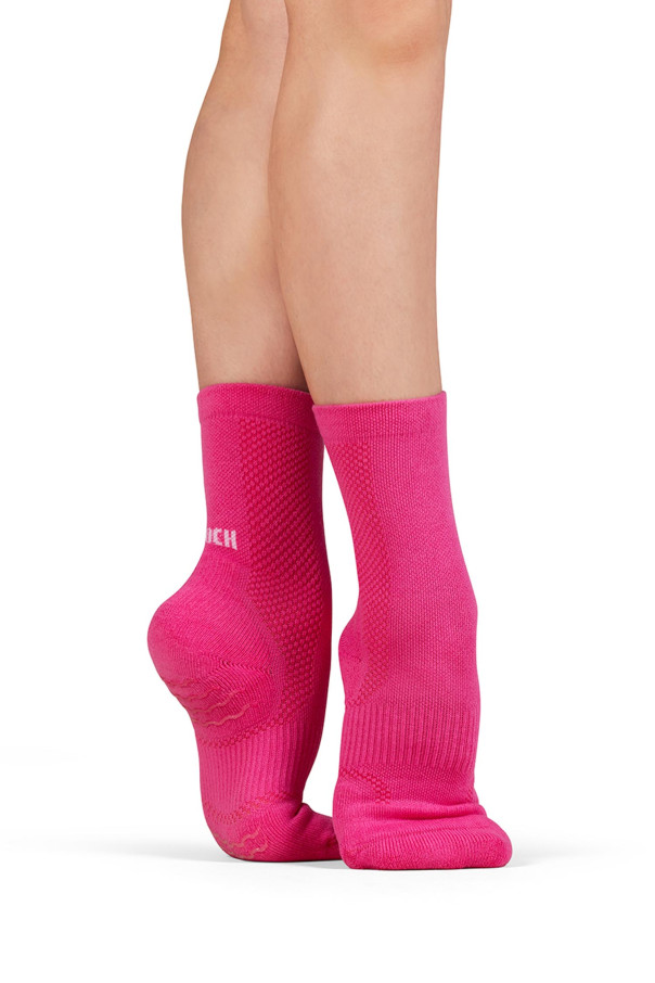 Chaussettes anti-dérapantes A1200 Bloch fuschia