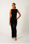 Ballet Rosa Yume full black unitard