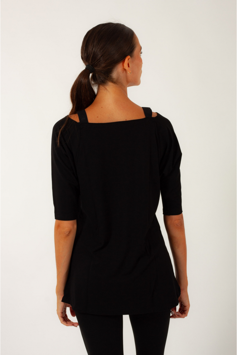 Loose T-shirt Temps Danse Genova black