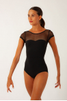 Leotard Capezio MC831W short sleeves