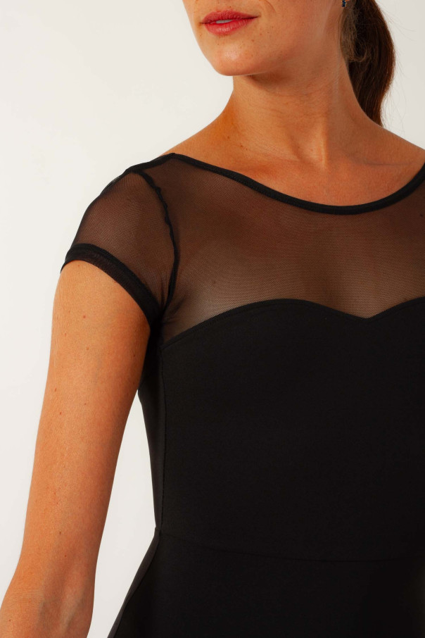 Justaucorps Capezio MC831W manches courtes