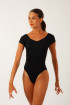 Ballet Rosa Frida black leotard