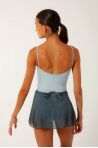 Wear Moi Alegro Wear Moi light grey short skirt