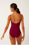 Wear Moi Abbie burgundy leotard