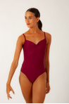 Wear Moi Abbie burgundy leotard