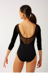 Justaucorps en velours Indy Bloch noir