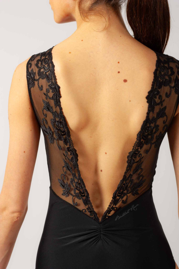 Justaucorps Bertille Ballet Rosa noir