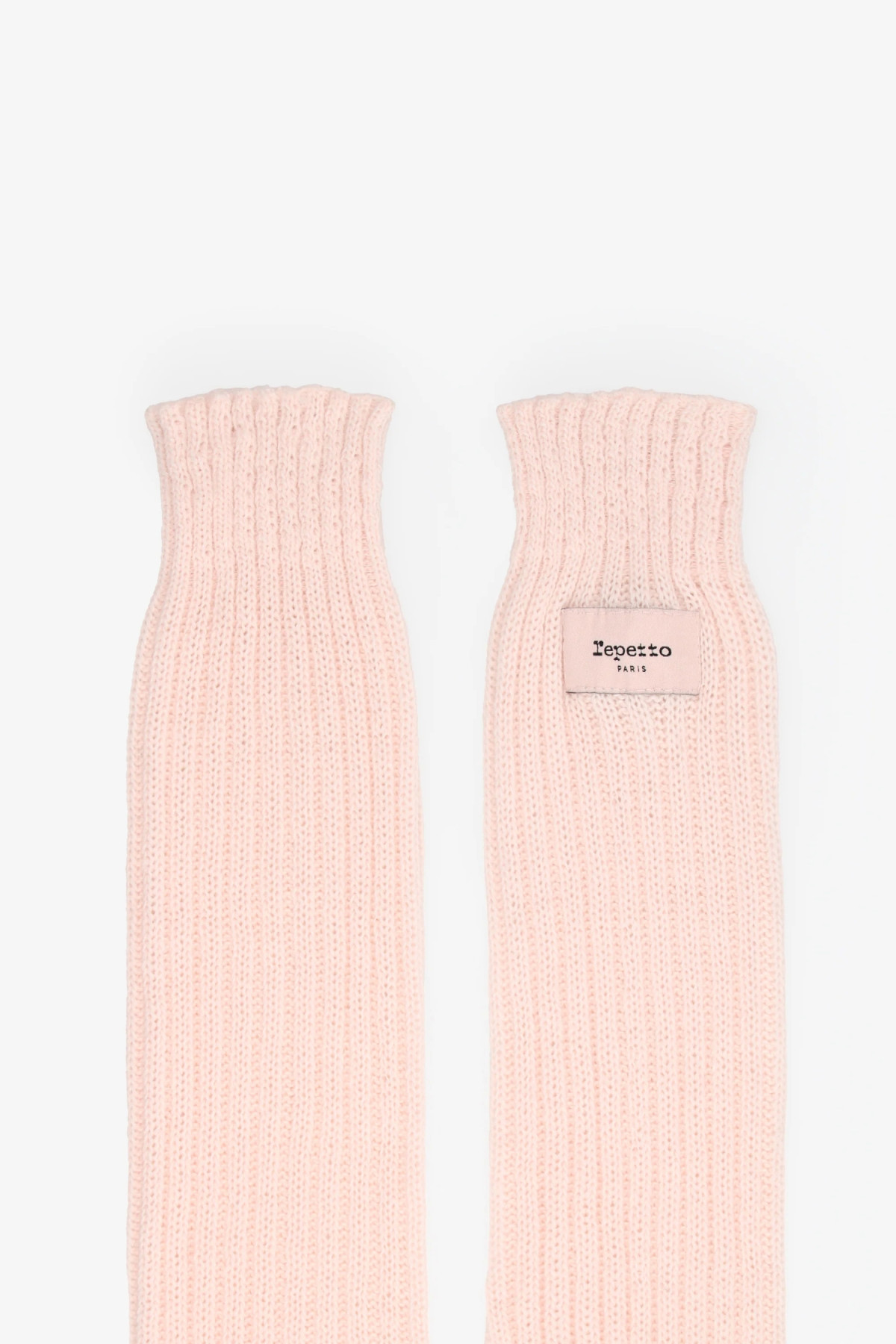 Guêtres logotées Repetto A0201 rose pétale