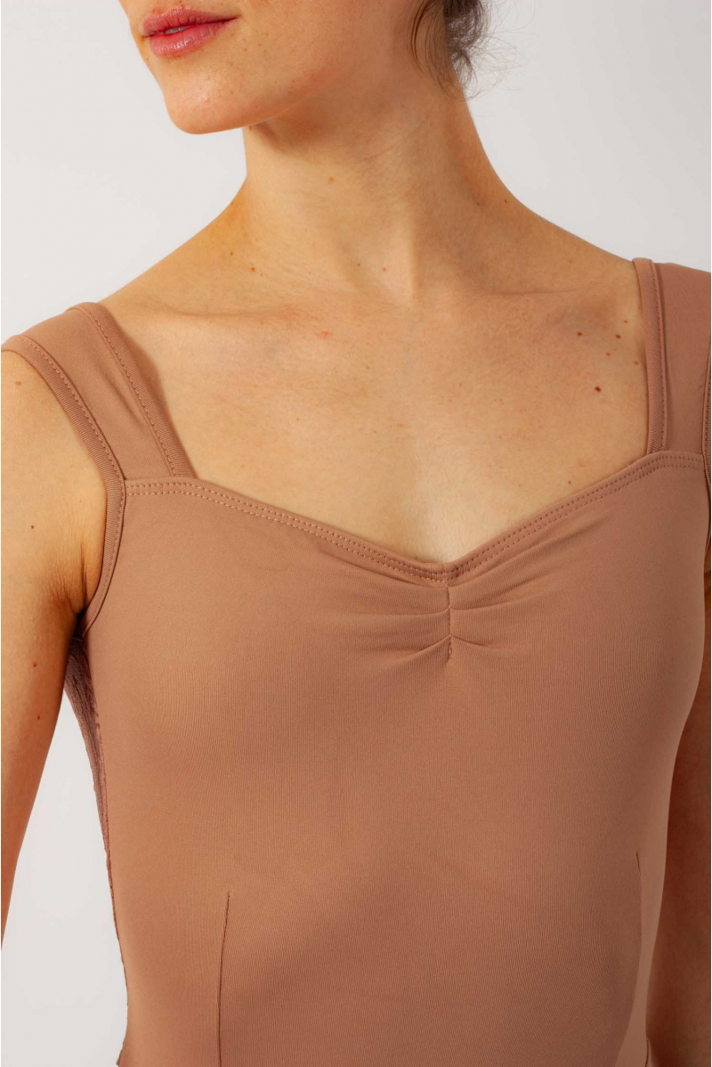 Leotard Ballet Rosa Inaya Café au lait