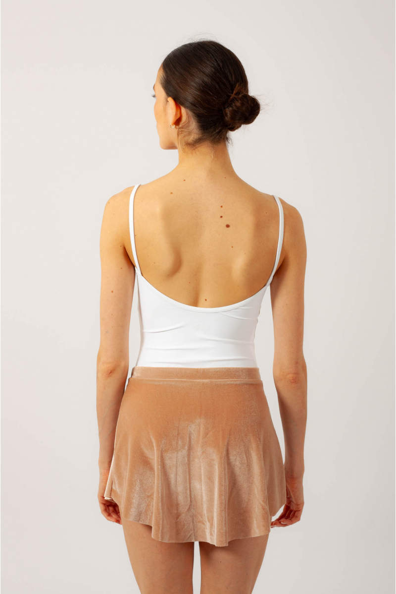Jupette en velours Mara Dancewear camel