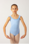 Repetto DE632 girl leotard bleu céleste