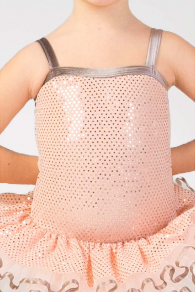 Sequined pink children's tutu G34 Harmony