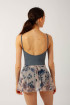 Carrie Intermezzo floral wrap skirt