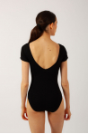 Temps Danse Madras black women leotard