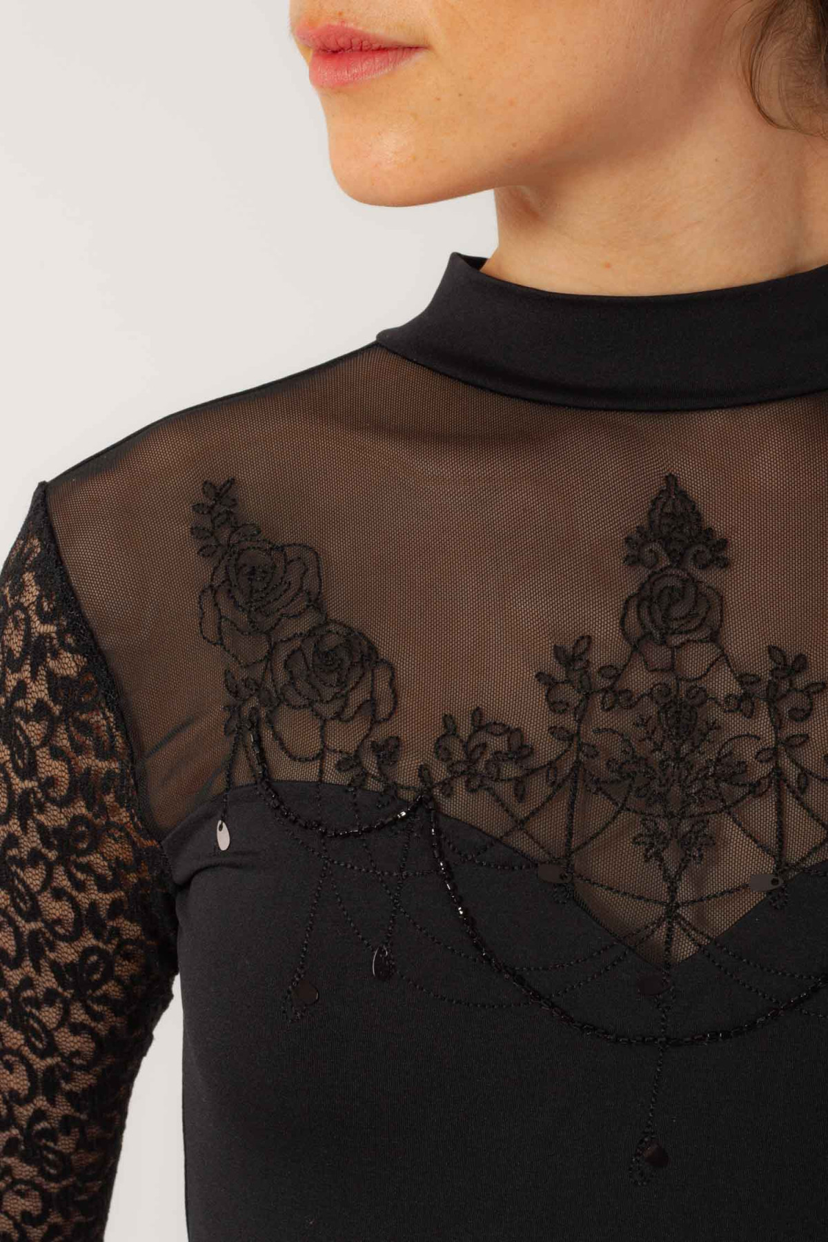 Ballet Rosa Chanel leotard - Mademoiselle Danse
