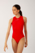 Ballet Rosa Nadège red leotard