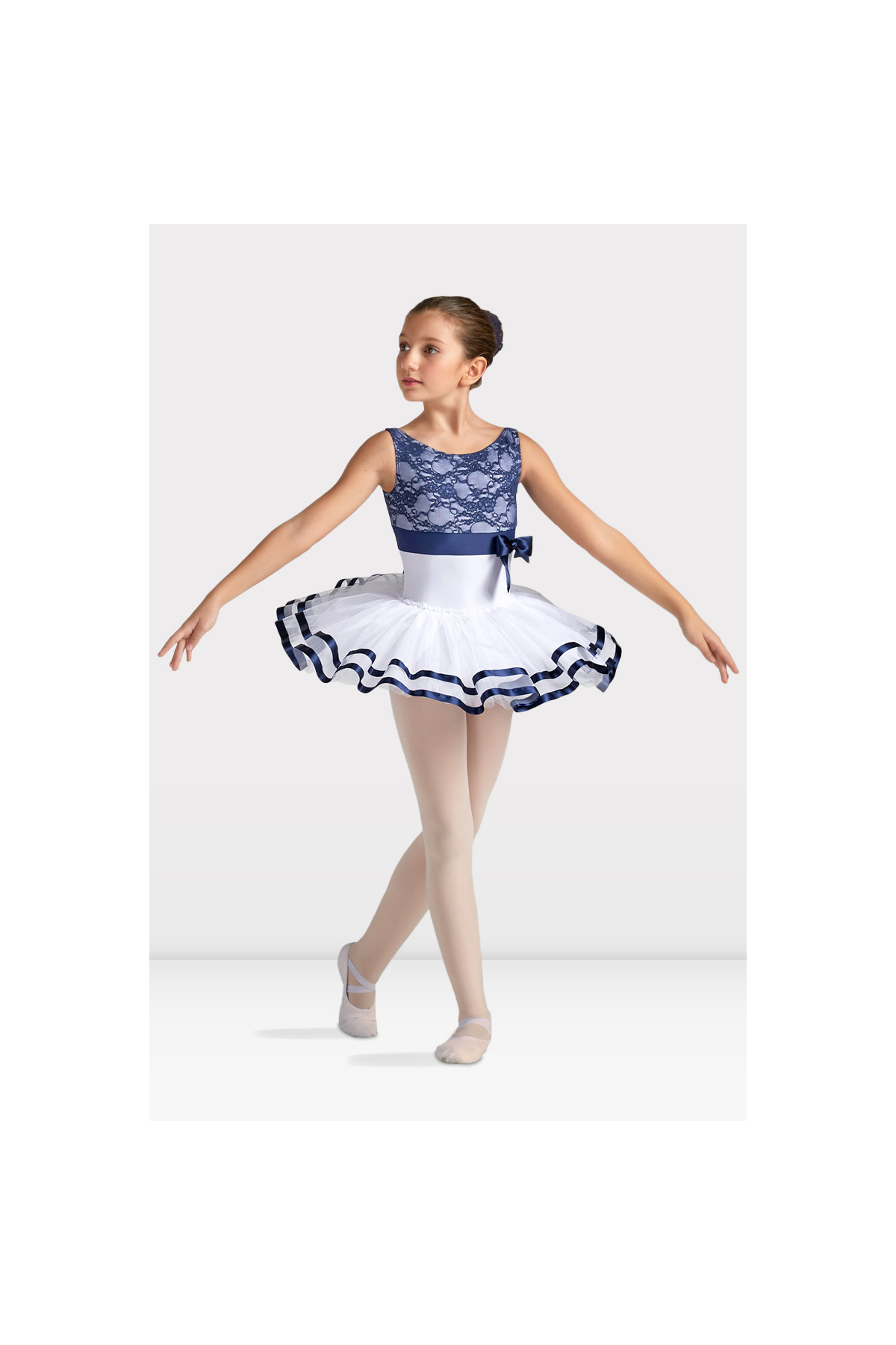 Tutu tombant dentelle bleu marine T465 Harmony