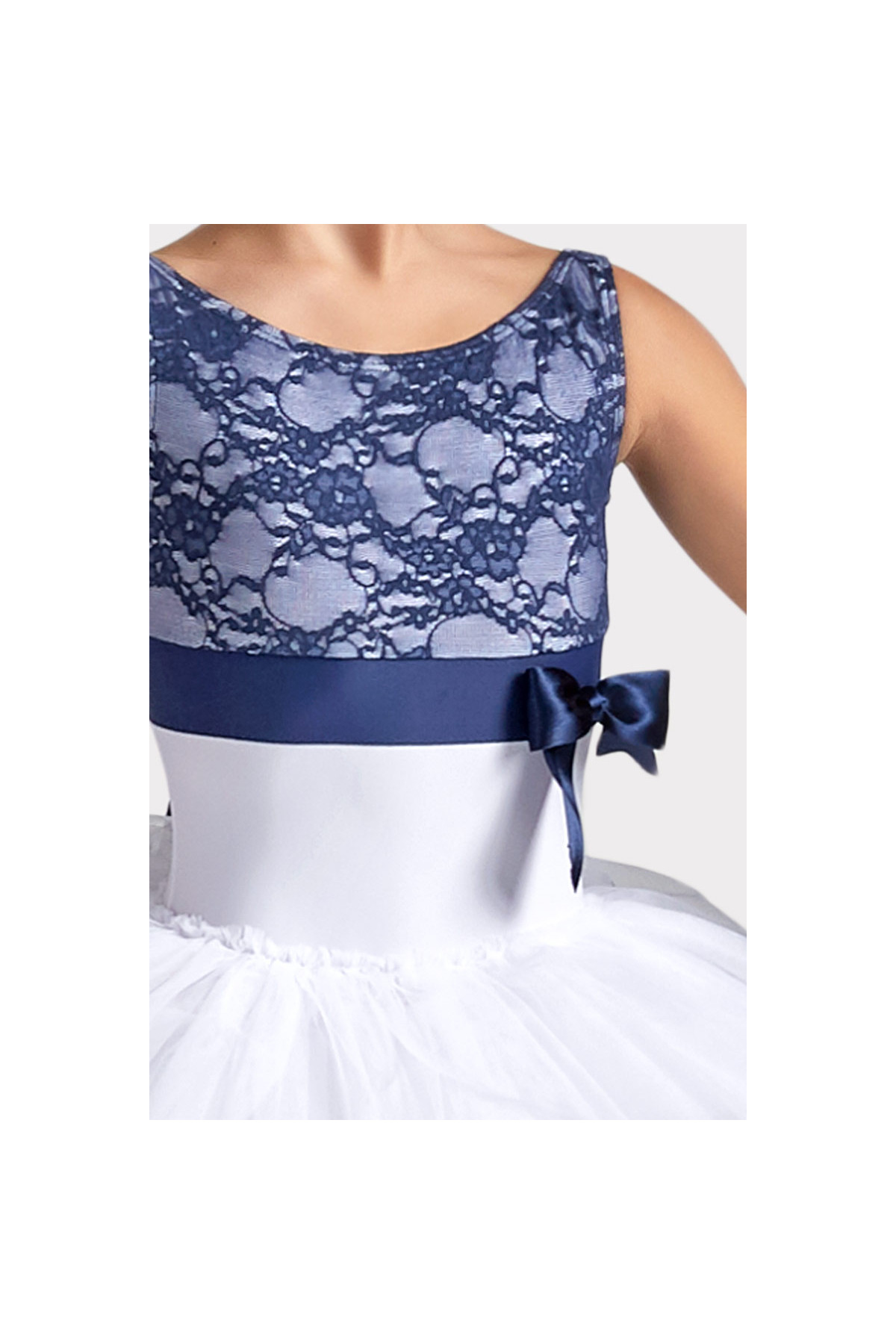Tutu tombant dentelle bleu marine T465 Harmony