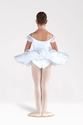 Tutu plateau white and silver T526 Harmony