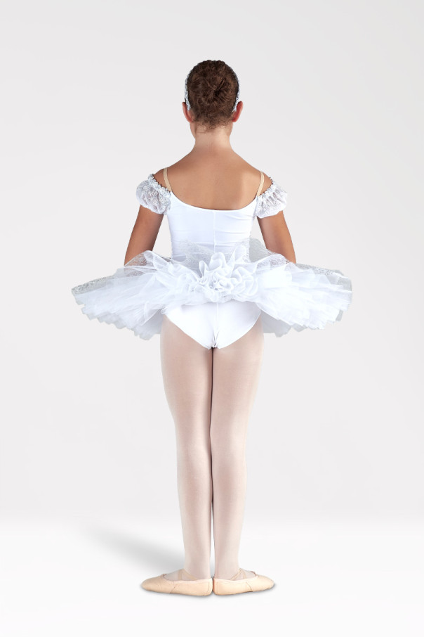 Tutu plateau white and silver T526 Harmony