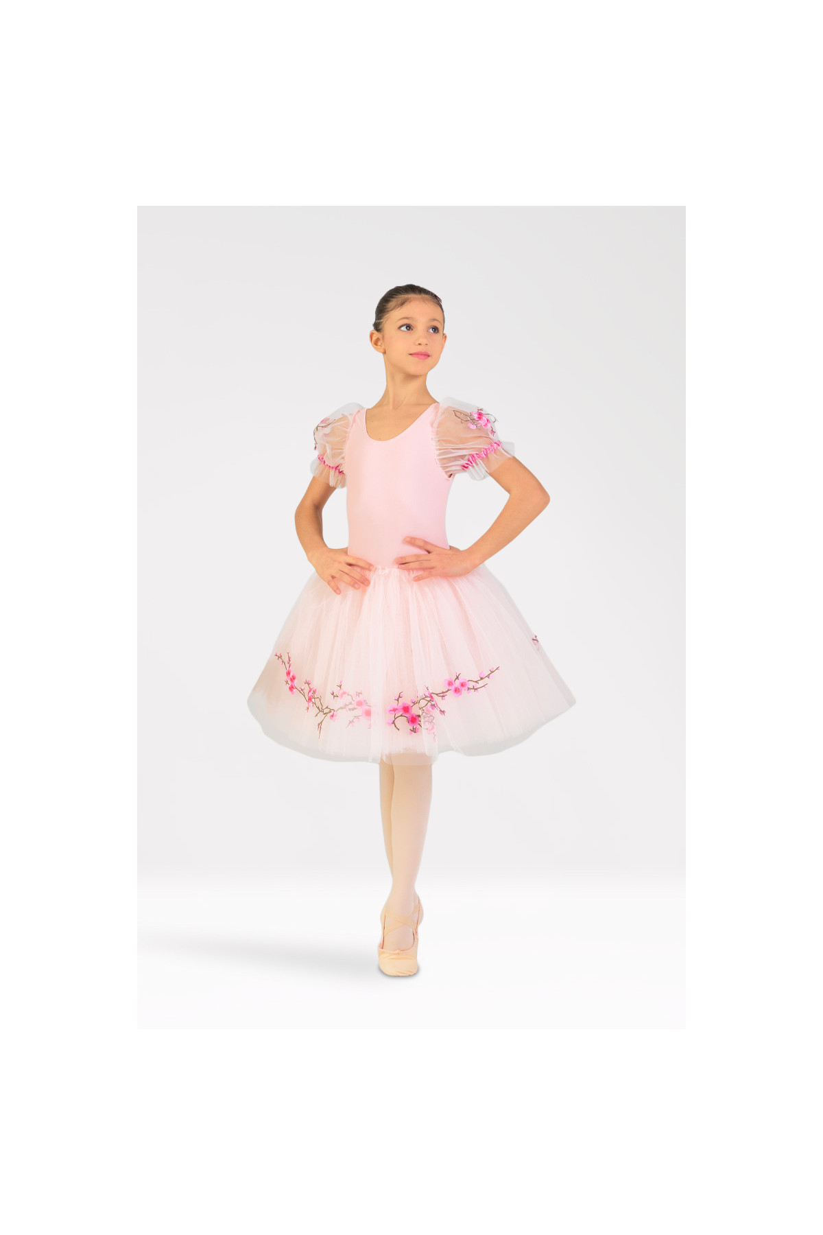 Tutu mi-long fleurs de cerisier T546 Harmony