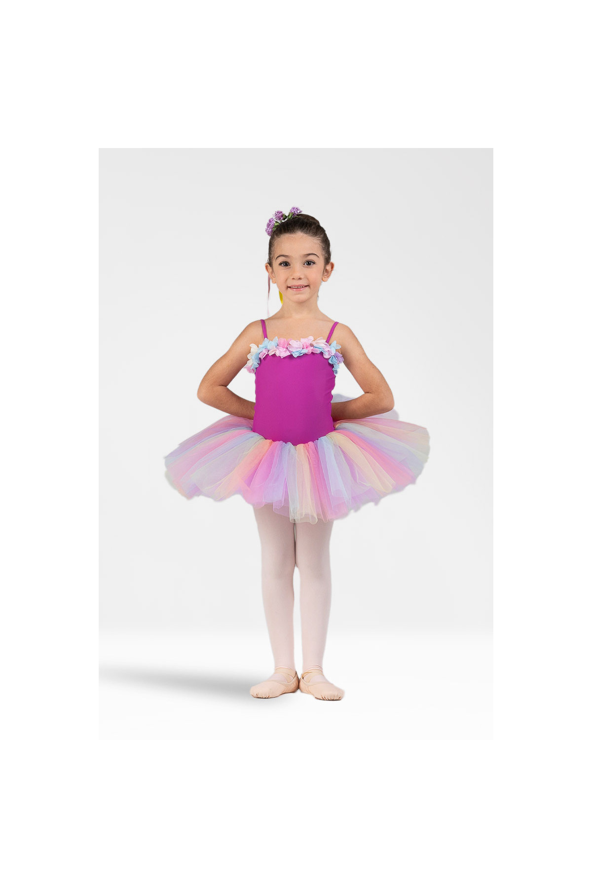 Harmony rainbow full tutu T572