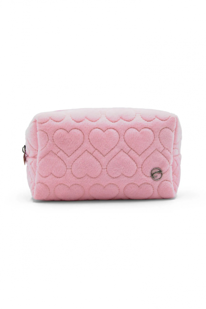 Trousse à maquillage cœurs B320 Capezio rose